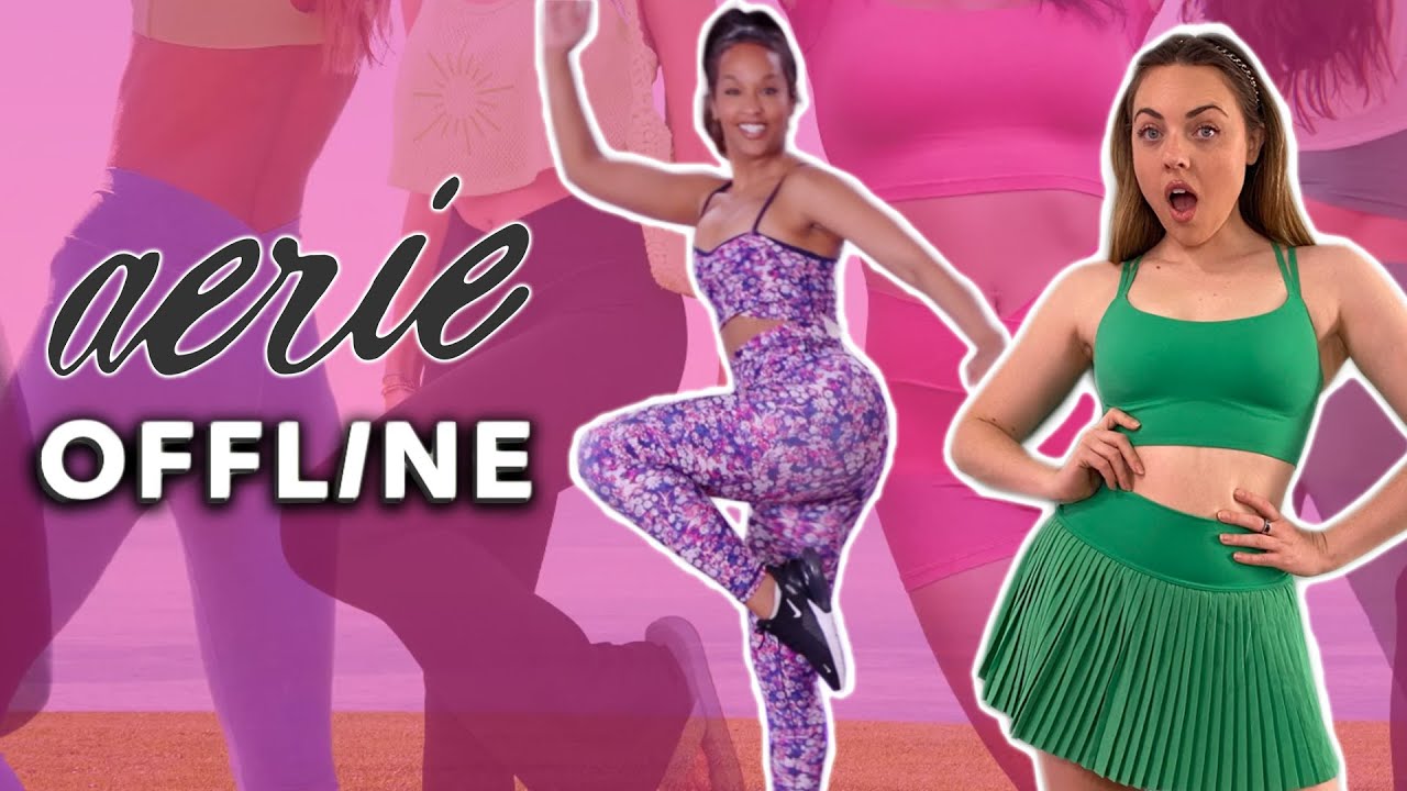 Is Aerie's New Workout Collection Gym Approved?! - YouTube