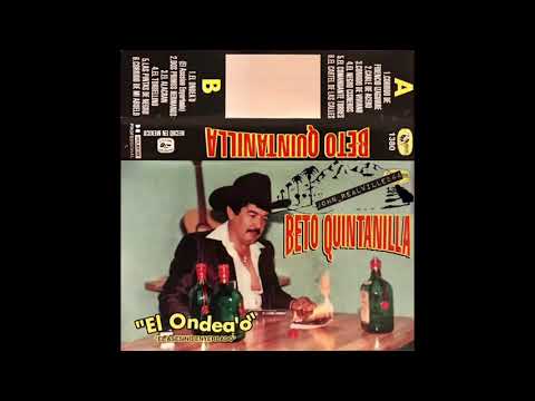 Beto Quintanilla “El Ondea’o” “El Asesino Enyerbado” Album Cassette Disco Completo
