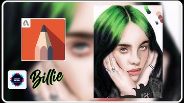 Billie Eilish: Digital Painting | fanart (autodesk sketchbook)