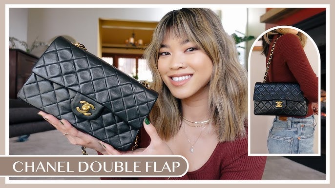 VINTAGE CHANEL FULL FLAP BAG UNBOXING + Rebag Review 