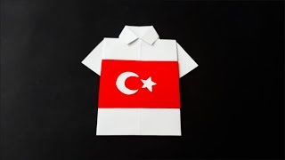 Origami Türkiye Forması Nasıl Yapılır