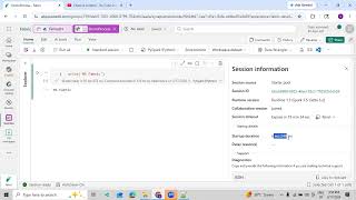730.How to Create Session in Notebook using Microsoft Fabric Data Engineering