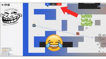 INSANE 1v1 W/ I WILL END YOU in Blocktanks.io!!