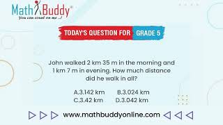Math Practice Problem Grade 5 Question 270