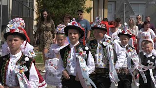 Four weeks until the real feast in Kobylí, and even the children danced the dance
