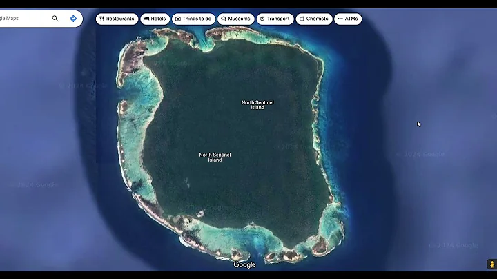 Cool Science places on Google Maps #4 North Sentinel Island