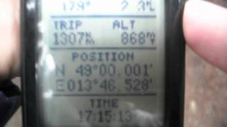 Překročení 49. Rovnoběžky 16. 7. 2012