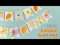 Easter Paper Garland | Free Template for Easter Craft | Easter Craft Ideas | Easter Decoration