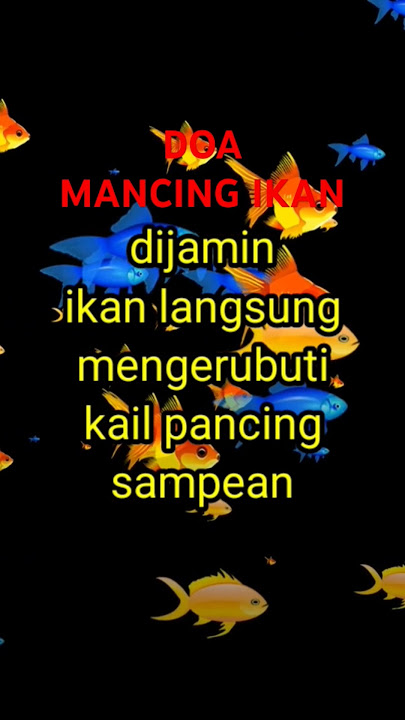 DOA AMPUH MANCING IKAN #shorts #shortvideo