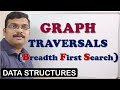 BREADTH FIRST SEARCH(BFS) | GRAPH TRAVERSALS - DATA STRUCTURES