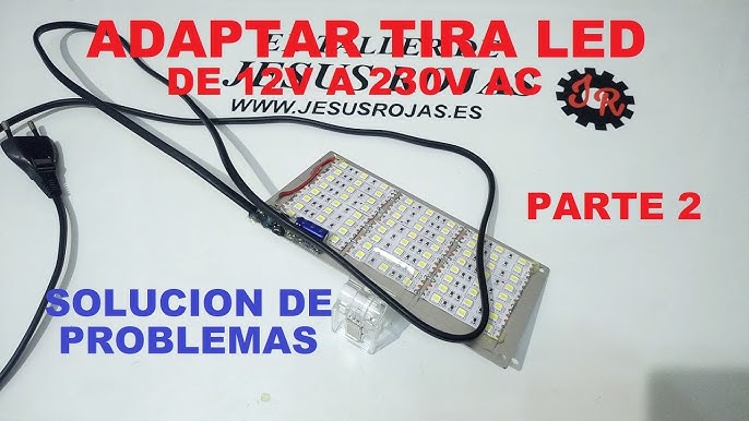 TIRA LED 230 Vac ABBA sin transformador - THREELINE 