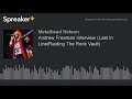 Andrew Freeman Interview (Last In Line/Raiding The Rock Vault)