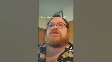 Boundaries and Stuff #boundaries #funny #settingboundaries #mental health