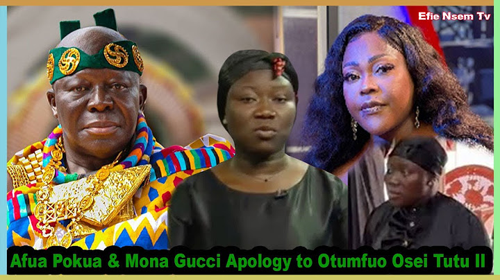 Manhyia rejects Mona Gucci & Afia Pokua Apology, tells her to bring CEO and Parents efie nsem.