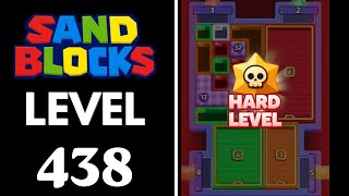 Sand Blocks: Drop Puzzle Level 438 Walkthrough
