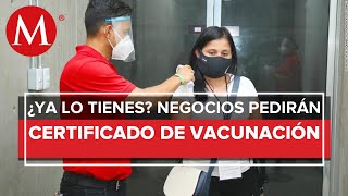 En Mazatlán, será obligatorio llevar certificado de vacunación en lugares públicos