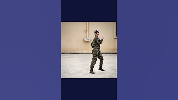 🇫🇷 A French Army Soldier Showing her Dance Capabilities🎖️ #dance #shorts