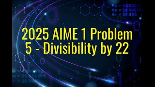 2025 AIME 1 Problem 5