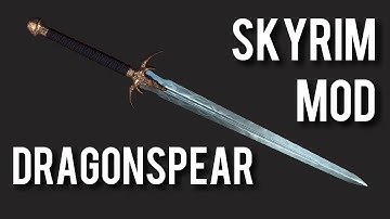 Skyrim mod - Dragonspear sword