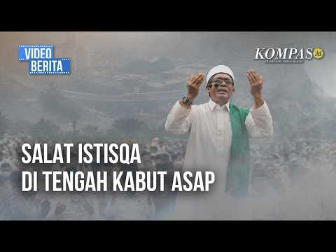 Shalat Istisqa di Palembang, Berharap Hujan Usir Kabut Asap
