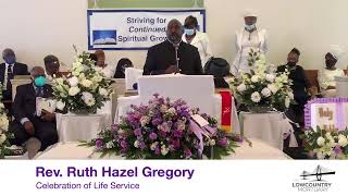 Rev Ruth Hazel Gregory Celebration of Life Services
