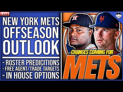 Mets Offseason OUTLOOK | Mets Free Agent/Trade Targets, Predictions With James Schiano