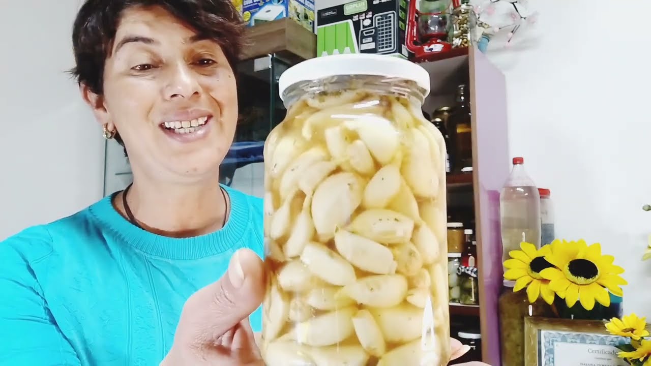 CONSERVA DE ALHO
