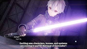 Sword Art Online: Fatal Bullet Betrayal of Comrades Trailer | PS4, XB1, PC