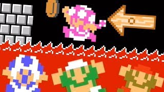 Mario Maker Was Not Meant For Four Players
