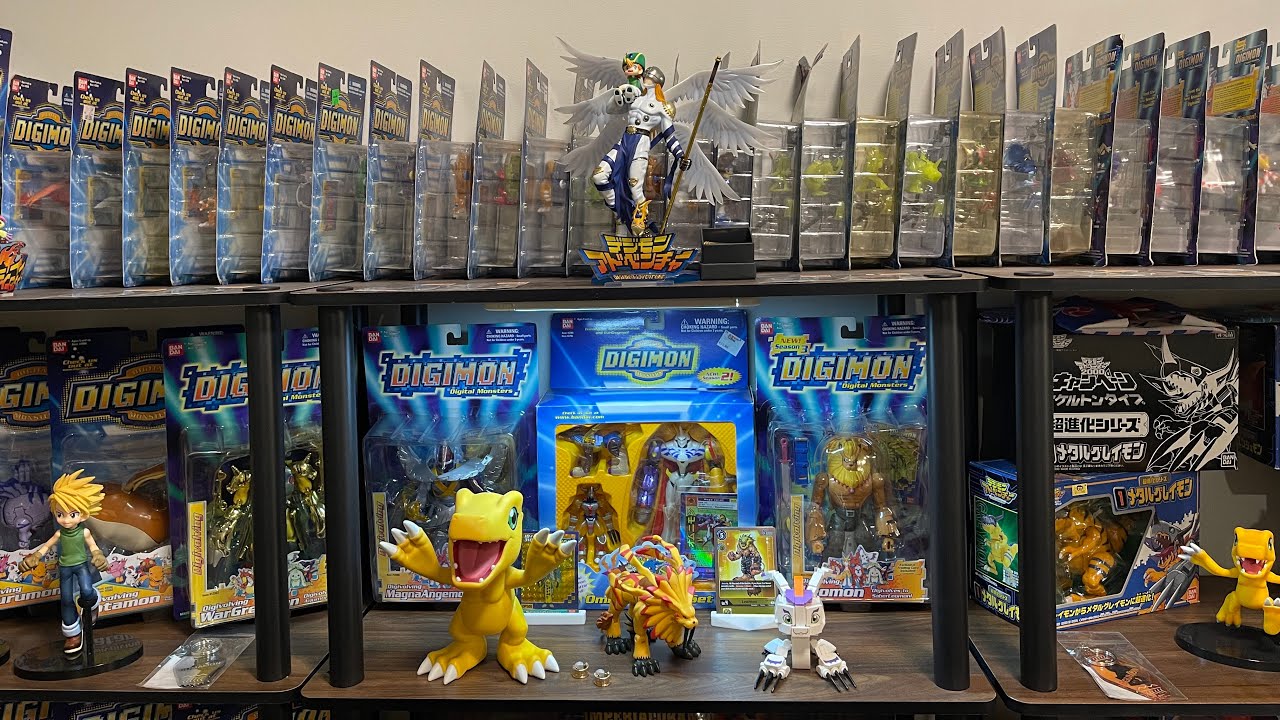 Mi colección de figuras Digimon 