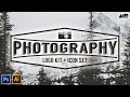 PROMO: Photography Logo Kit and Icon Set Overview