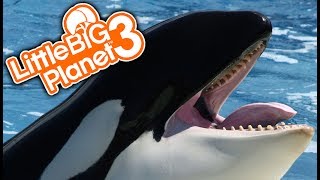 KILLER WHALE SURVIVAL! | Little Big Planet 3 Multiplayer (99) screenshot 3