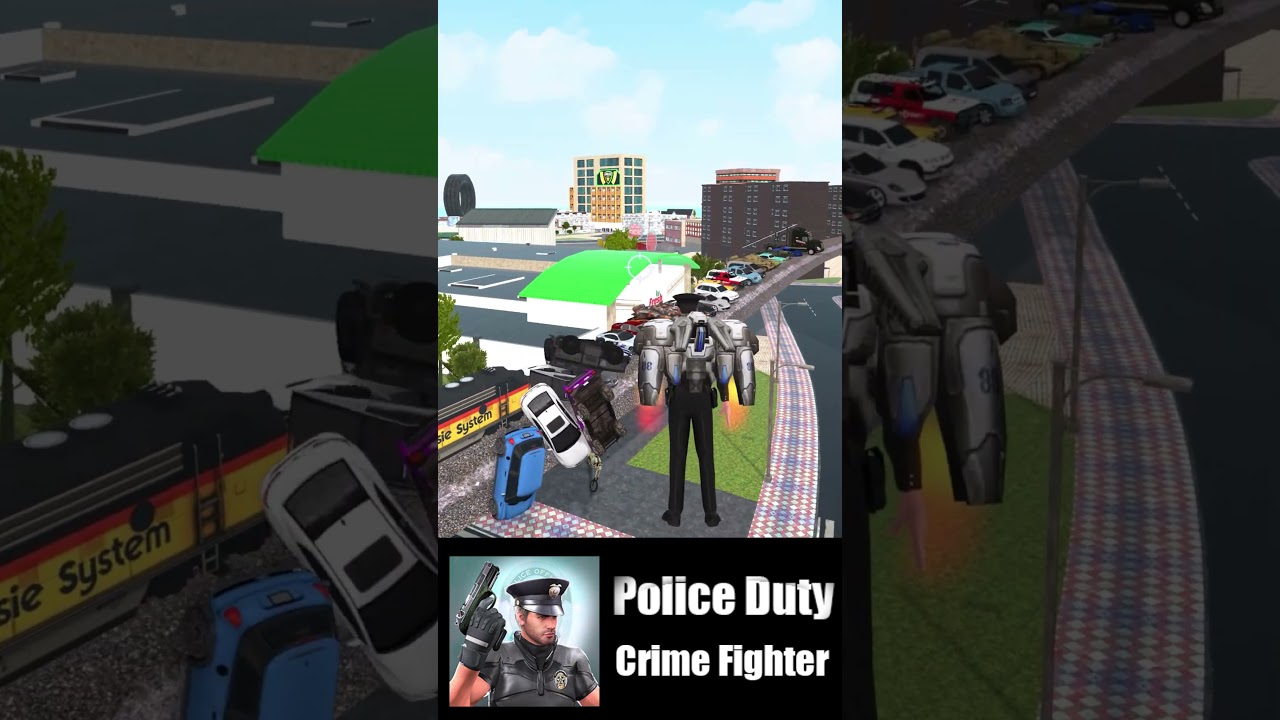 Can you Stop the Train in Police Duty Crime Fighter