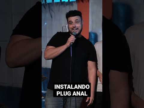 Instalando plug anal (Stand Up)