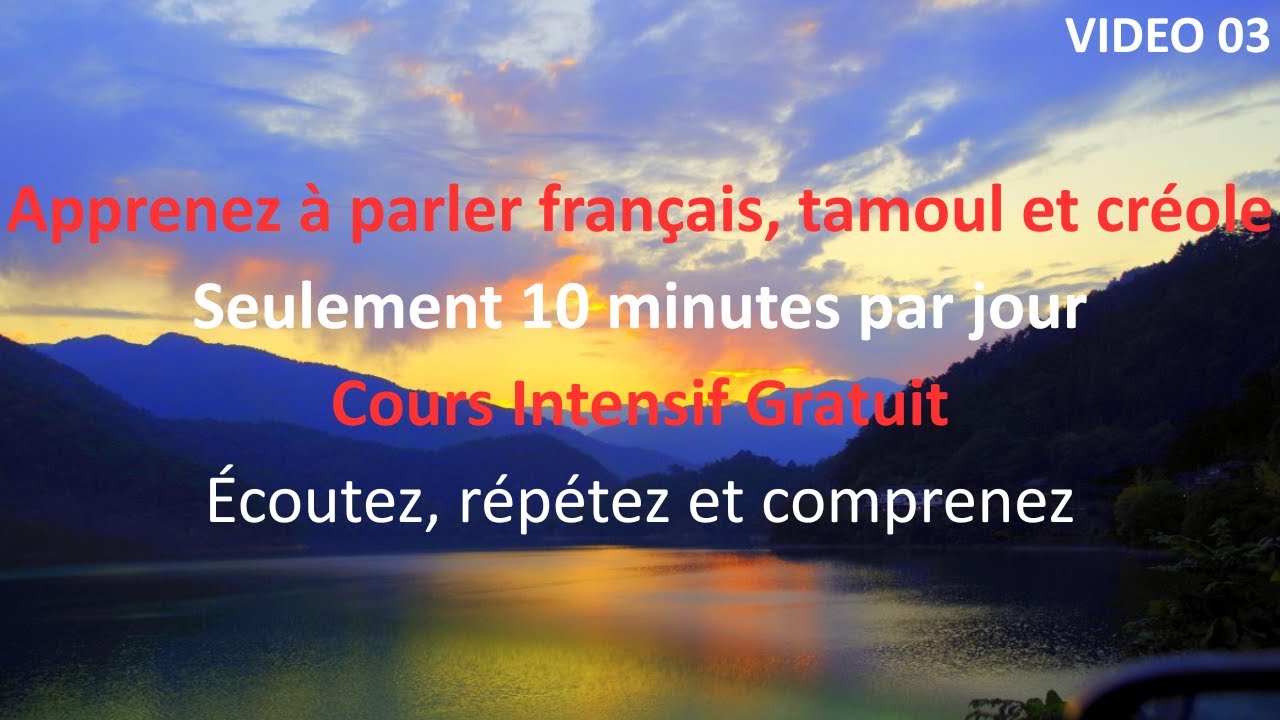 ✅ LEARN FRENCH, TAMIL, AND CREOLE IN JUST 10 MINUTES A DAY 🔥 FREE COURSES 03