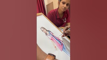 #younglady #humanfigure#composition #finearts #cuet2023 #visualart #painting #viralvideo #bfa #bhu