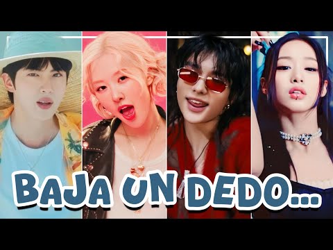 Baja UN dedo por cada canción que NO conozcas... (KPOP GAME) 2024