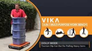 VIKA 4-in-1 Multi-Purpose Work Platform (Product Video)