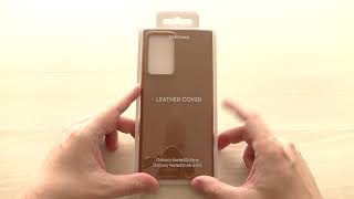 Funda Leather Cover de SAMSUNG para NOTE 20 ULTRA