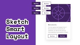 Using Sketch Smart Layout to design dynamic buttons, cards, and more screenshot 5