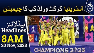 Australia became the champion of the Cricket World Cup for the sixth time - Aaj News