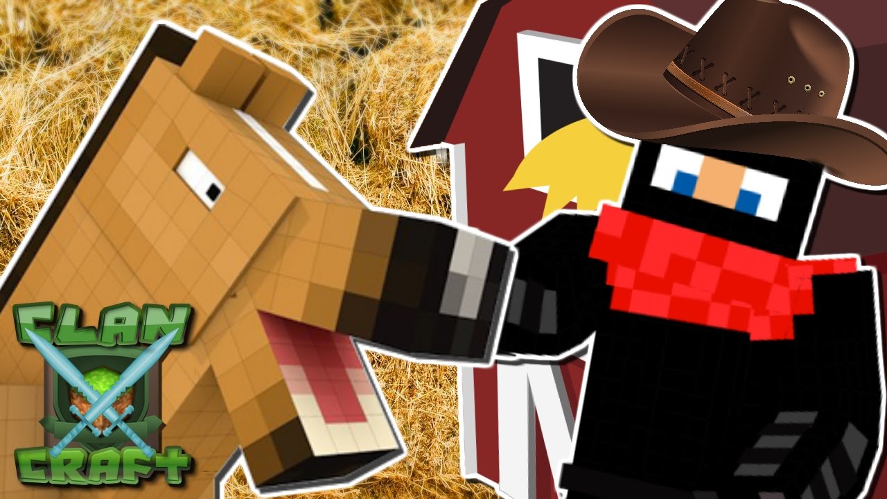 Hay is For Horses (ClanCraft) funnymoments) Ep.11