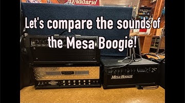Mesa/Boogie: Mark IV vs. 50 Caliber vs. Dual Rectifier Rev. G vs. Triaxis