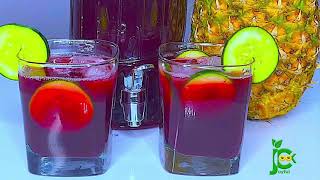 How To Make The Best sugarfree Sorrel drink | Zobo drink | Hibiscus tea | Bissap drink