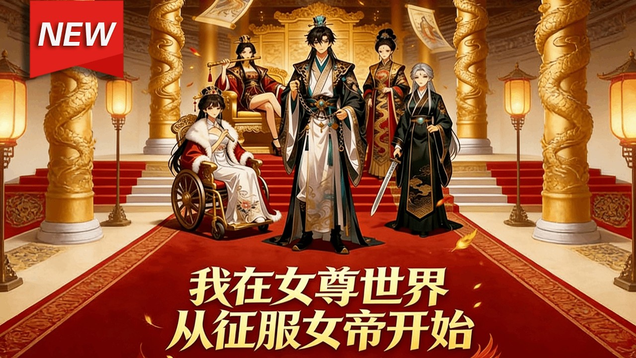 MULTISUB📢新番上线《我在女尊世界，从征服女帝开始》第1~100集丨苏哲觉醒金手指凤书，每从美女身上获取凤珠，便可延寿获取新能力，看他如何在“后宫”中求生、成长，成为新王朝之主！#破晓动漫社