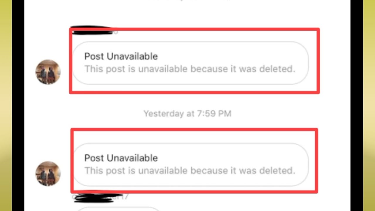 How To Fix Instagram Post Unavailable Problem Solve - YouTube