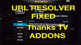 Urlresolver Solución Al Problema En Kodi Que No Deja Ver Videos