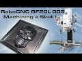 RCNC BF20L 09 : Testing the machine by milling a skull