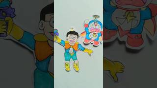 Nobita mind refresh ❤️ Doremon #shorts#drawing #craft #art