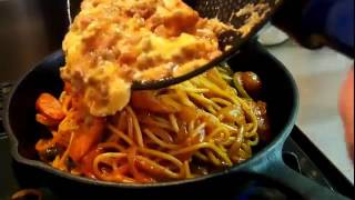 メガネ食堂 アンツィオ名物 鉄板ナポリタン ガルパン再現料理 Youtube